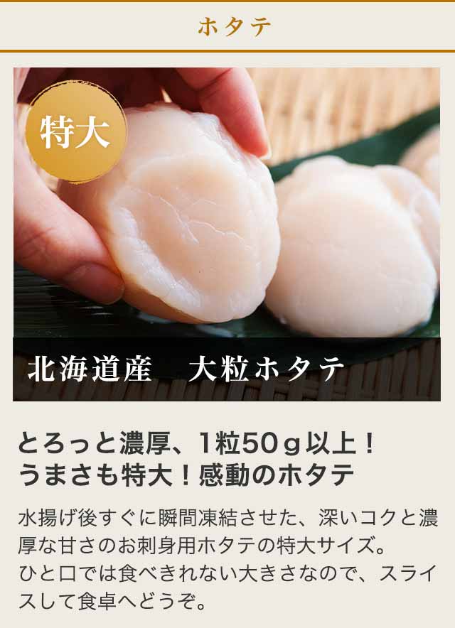 人気激安） 昆布締め 刺身 ほたて貝柱 北海道産 天然 約120g×1パック materialworldblog.com